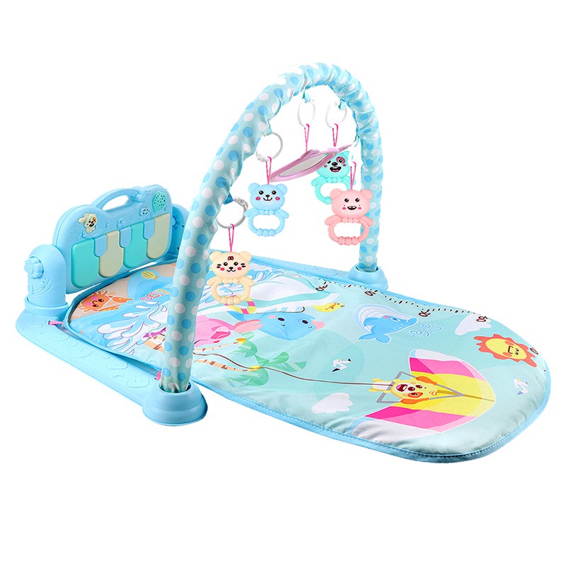 Kick And Play Piano Gym Baby Toys Colourful Musical Playgym Mat