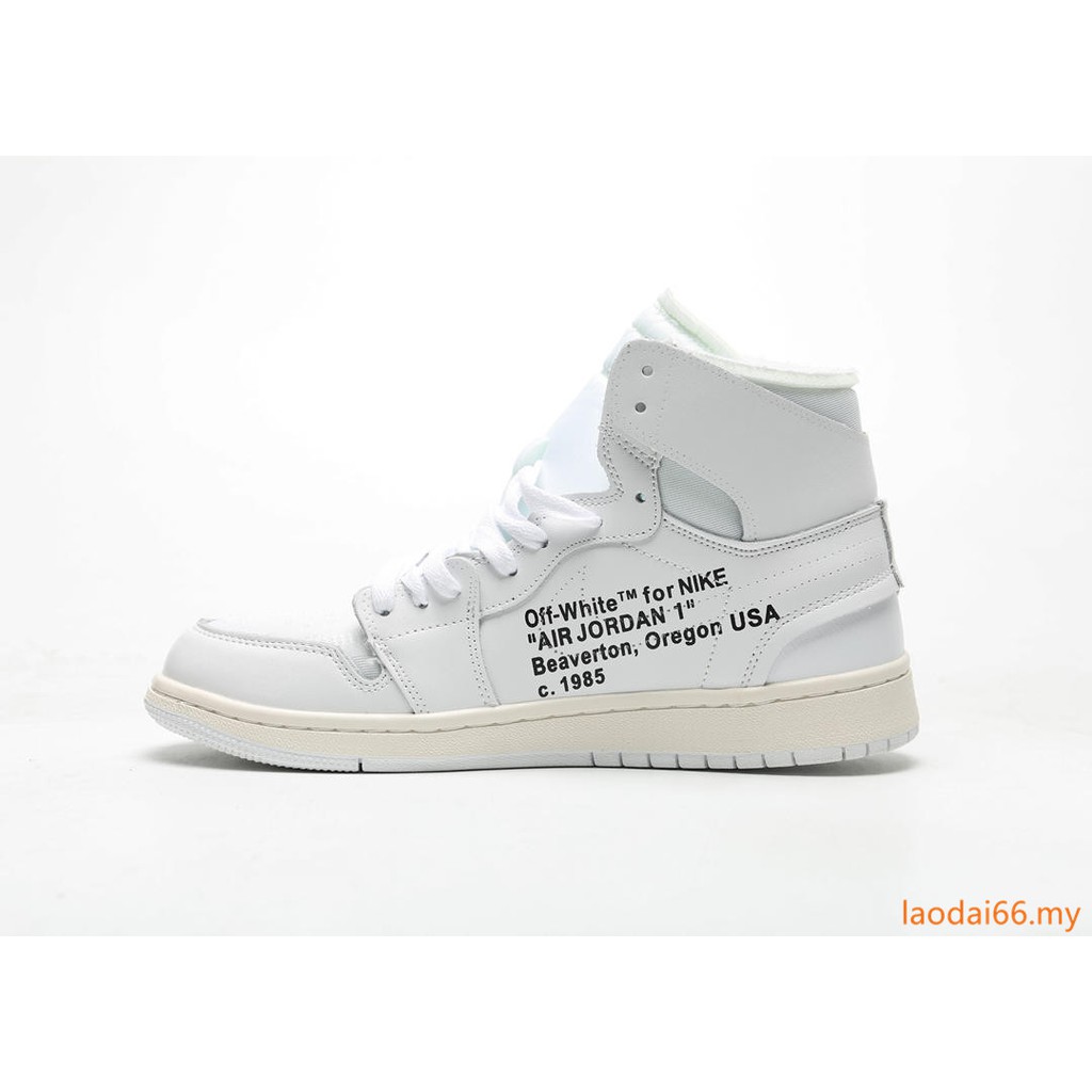 nike air jordan 1 retro high off white