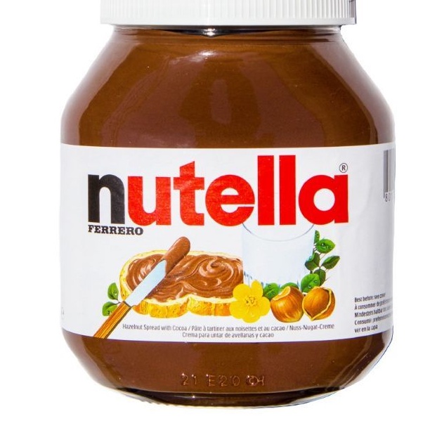 Chocolate Nutella FERRERO Hazelnut Spread With Cocoa Bottle 750g Coklat ...