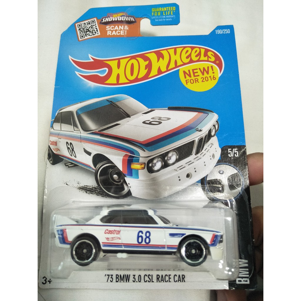 hot wheels 73 bmw 3.0 csl race car