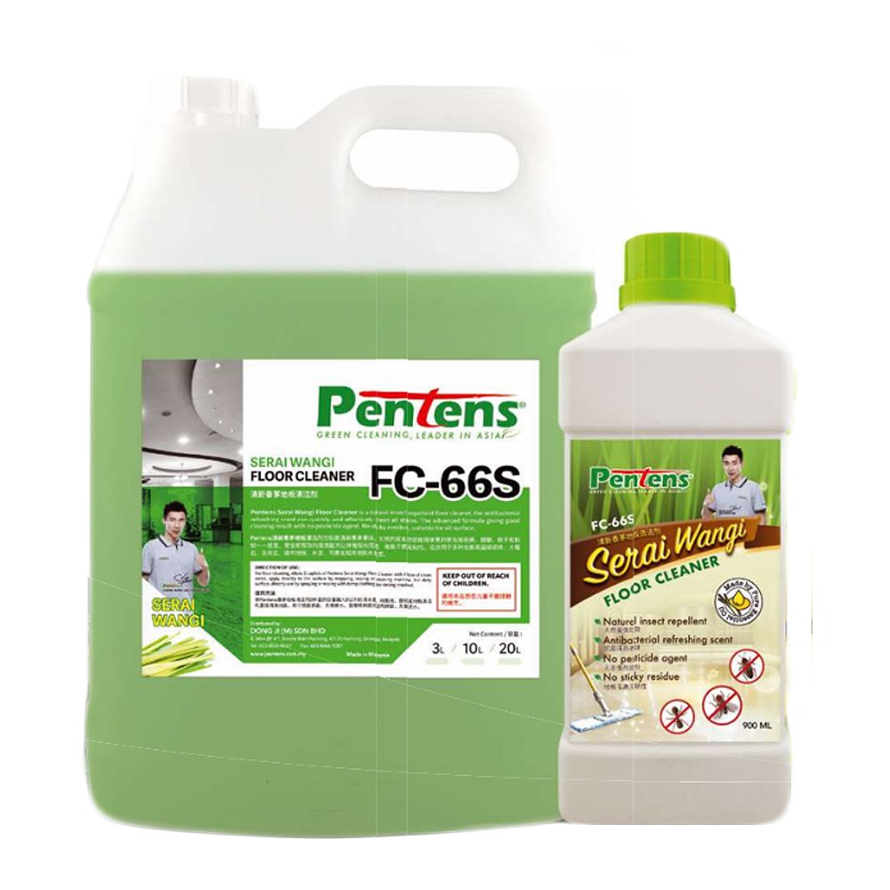 Pentens Fc 66s Floor Cleaner Serai Wangi 1l Shopee Malaysia