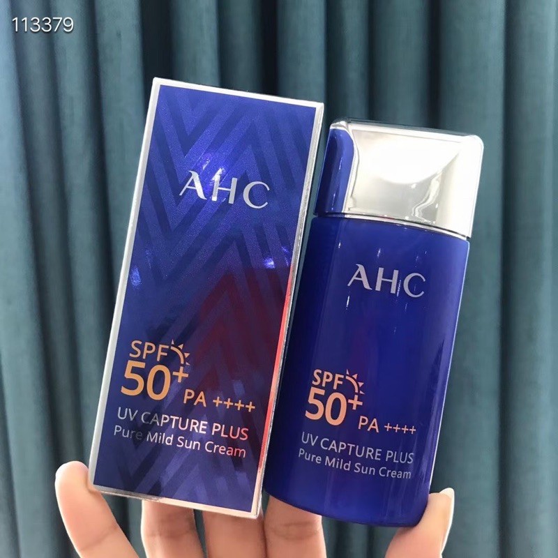 AHC SPF 50+ PA++++ UV CAPTURE PLUS Pure Mild Sun Cream | Shopee Malaysia