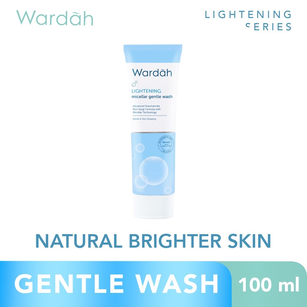 Wardah Lightening Micellar Gentle Wash (100ml) | Shopee Malaysia