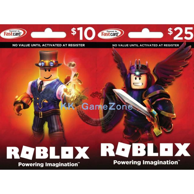 Global Original Roblox Game Cards 10 50 Credit 800 4500 Robux Only Code Fast Delivery Shopee Malaysia - roblox card 10 100