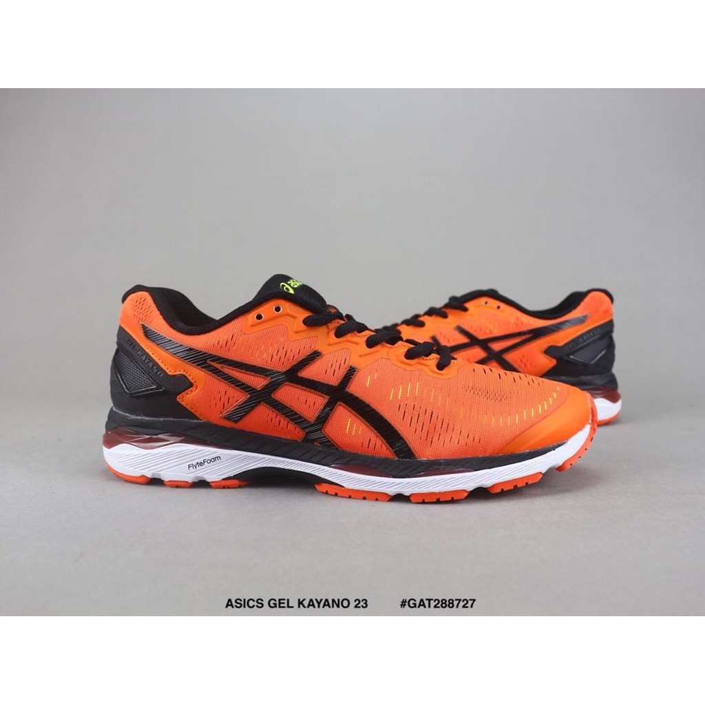 Ka Asics Gel Kayano 23 Yaseshi Stable Running Shoes Orange Size 36 45 Shopee Malaysia