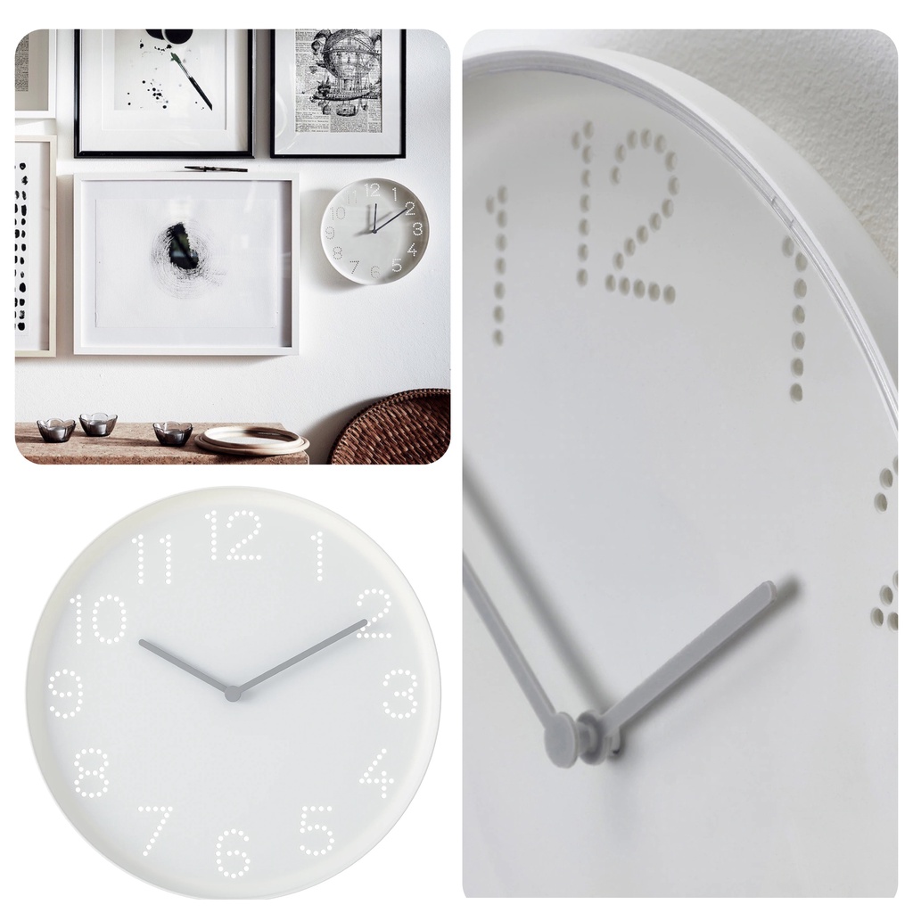 Tromma Wall Clock Ikea Wall Clock Jam Dinding Shopee Malaysia
