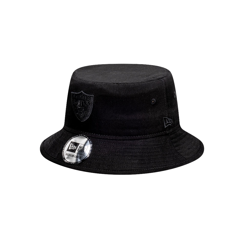 New Era Las Vegas Raiders Tonal Black Bucket Cap