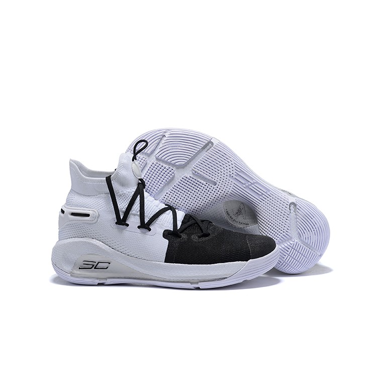 curry 6 black white