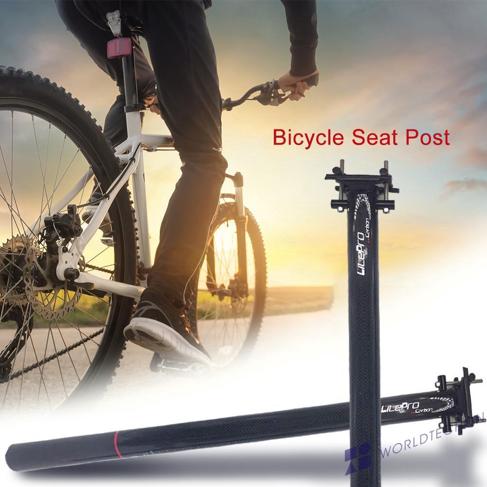 mountain bike seat and post