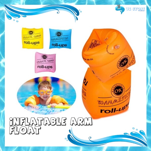 UZ Inflatable Swimming pools Arm Ring Float Arm bands Float Safety Ring Kids Pelampung Lengan