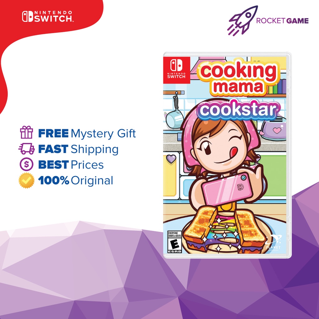 Nintendo Switch) Cooking Mama: Cookstar (ENG) *Original Brand New & Sealed*  | Shopee Malaysia