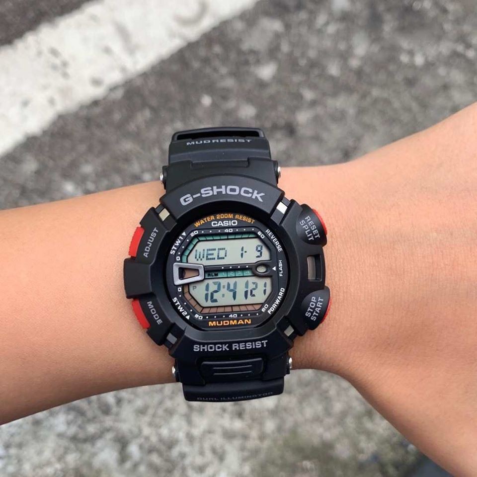 g shock mudman military black