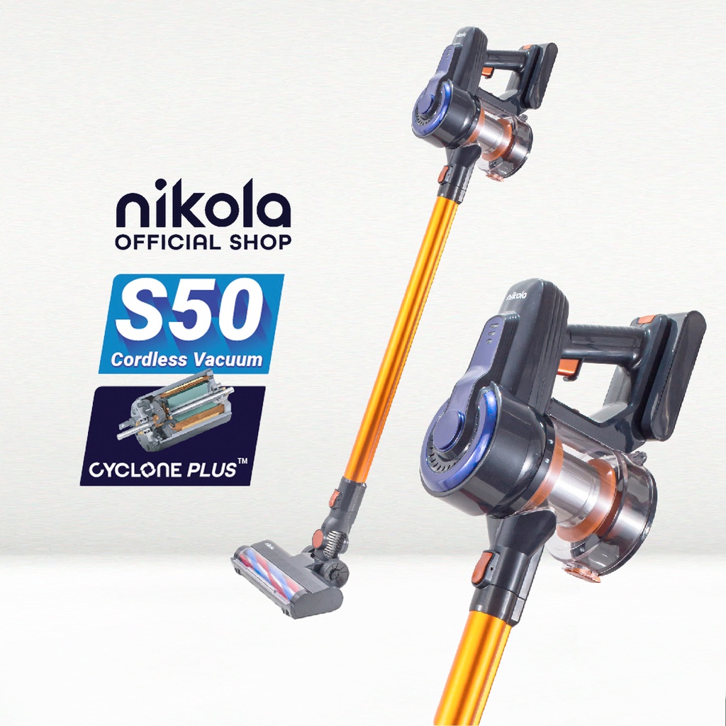 Nikola S50 Bendable Cordless Vacuum Cleaner Cyclone Plus