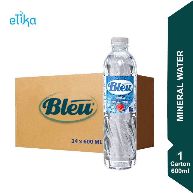 Bleu Mineral Water 1 Carton 24 X 600ml Kl Selangor Delivery Only Shopee Malaysia