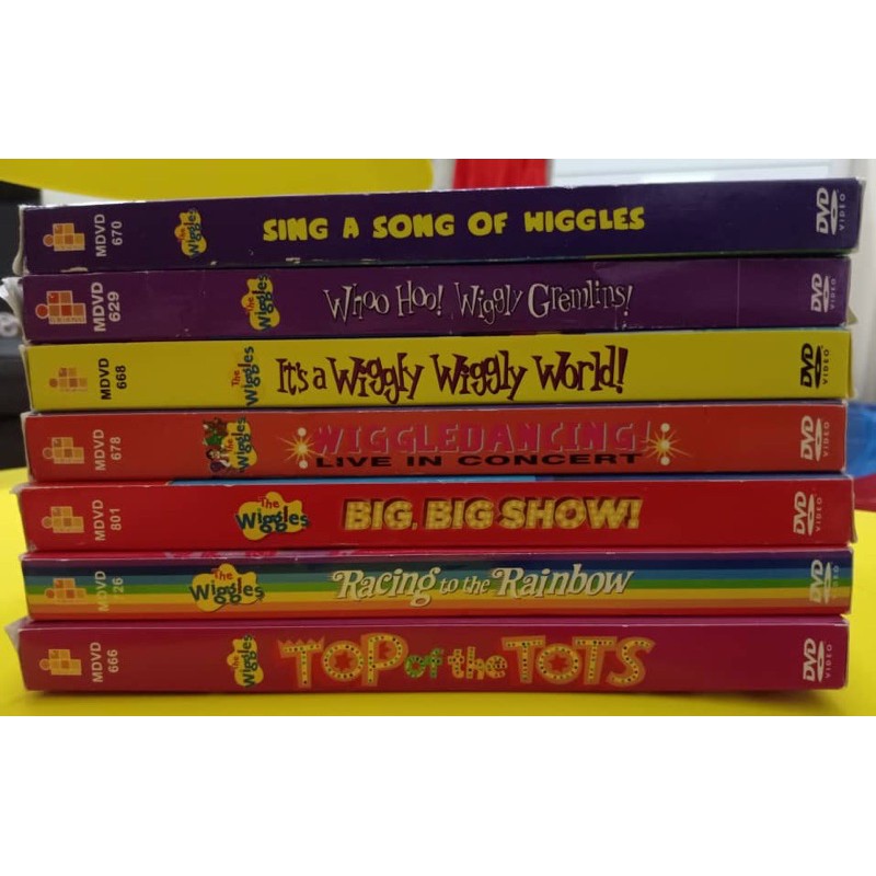 The Wiggles Dvd Set Original Shopee Malaysia