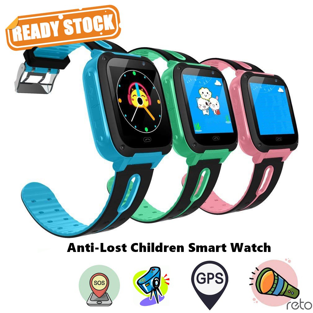 children touch watch