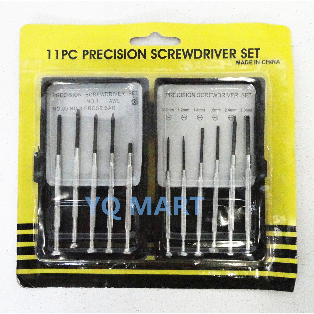 small screwdriver set