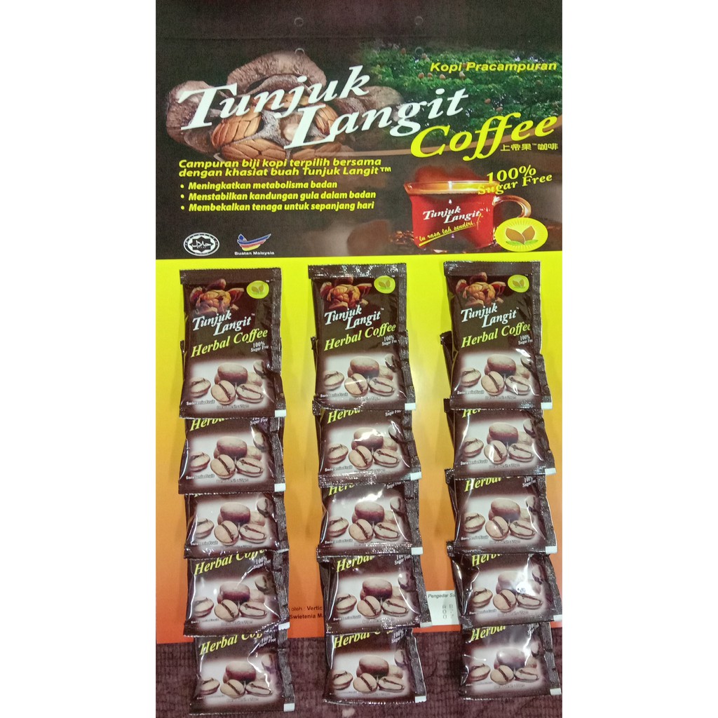 Herbal Tunjuk Langit Coffee Papan Shopee Malaysia