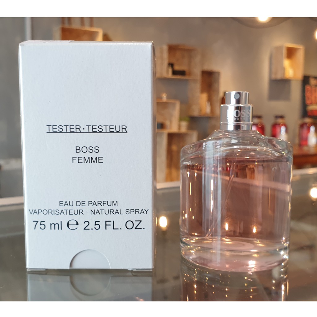 hugo boss perfume tester