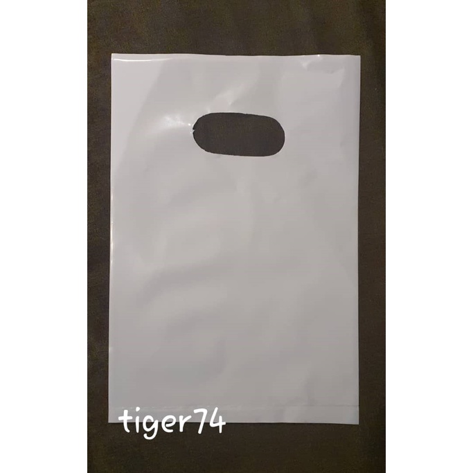 LDPE White Opaque Punch Hole Plastic Bag 7x10 " (2 kg / + 350 pcs