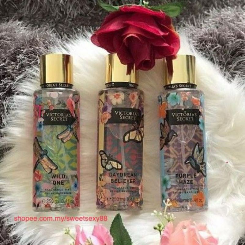 Victoria S Secret Wild One Purple Haze Daydream Believer Body Mist ML Shopee Malaysia