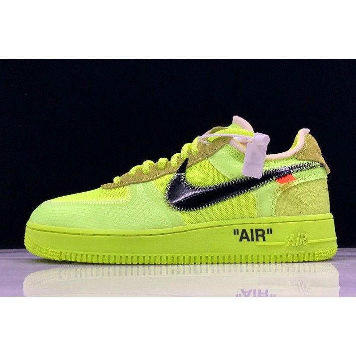 af1 off white green