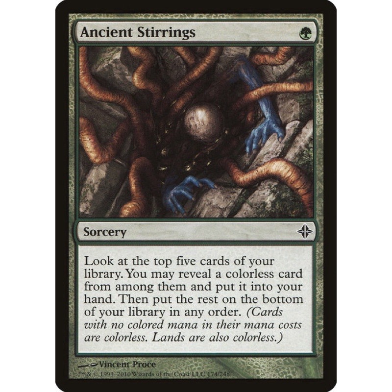 MTG MAGIC Ancient Stirrings Rise of the Eldrazi