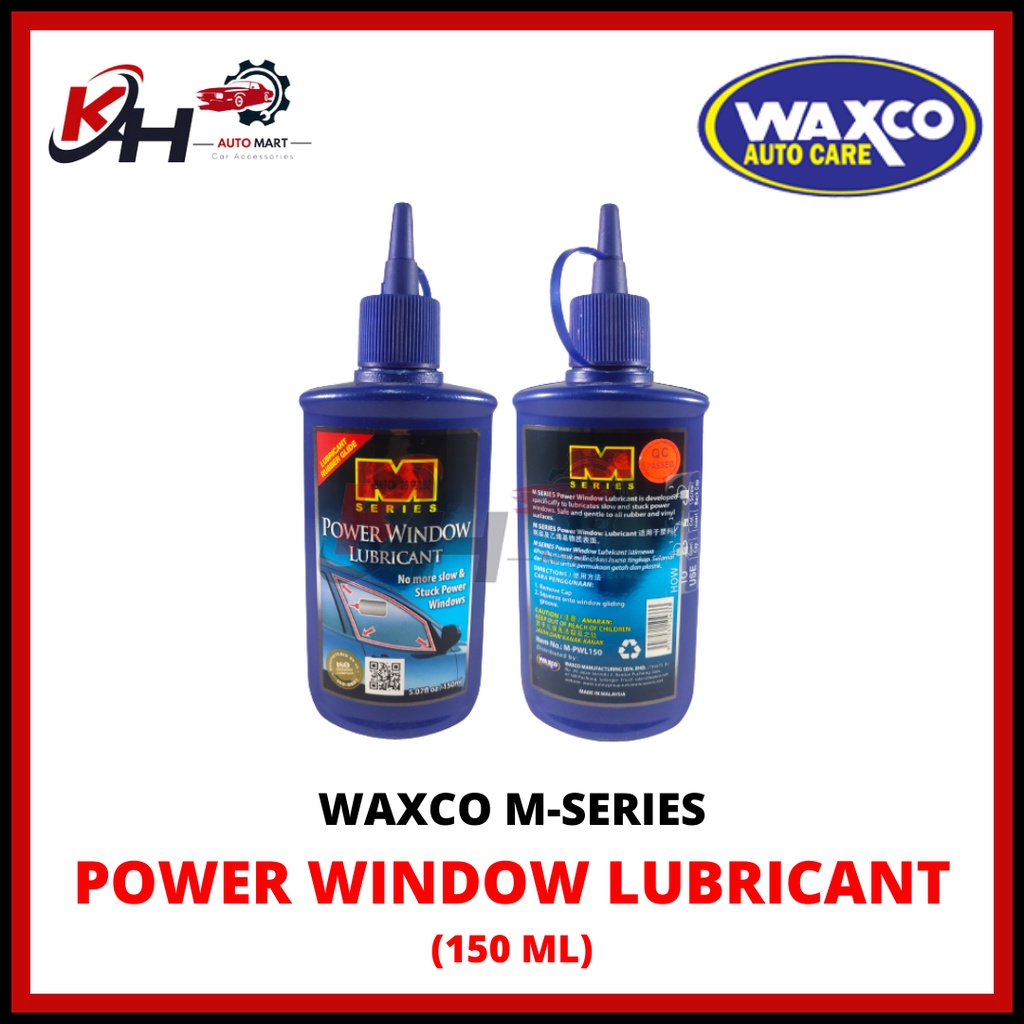 WAXCO M Series Power Window Lubricant 150ml Power Window Lubricant