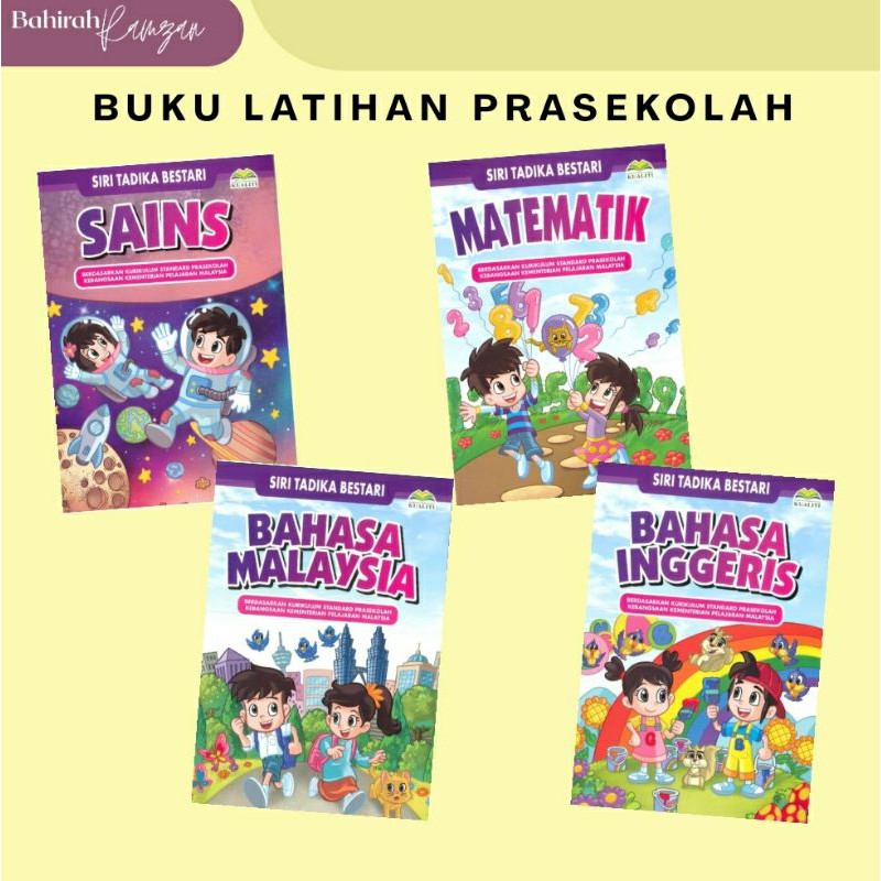 Prasekolah : Buku Latihan Tadika / Prasekolah : Siri Tadika Bestari ...