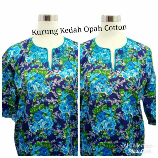  BAJU  KURUNG  KEDAH OPAH  COTTON M L XL Shopee Malaysia