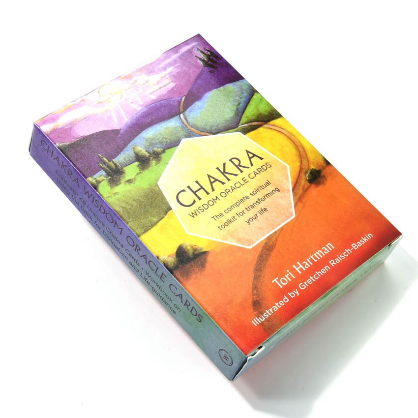 Craft Tool Chakra Wisdom Oracle Cards: Complete Spiritual Toolkit Transforming Your Life Duty Repair - Image 2