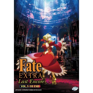 Anime Dvd Fate Extra Last Encore Vol 1 10 End Shopee Malaysia