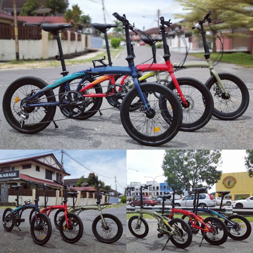 Java Zelo Folding Bike Shopee Malaysia