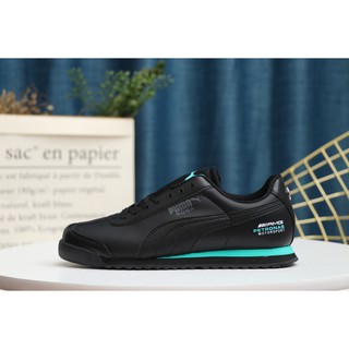 puma mercedes shoes brown