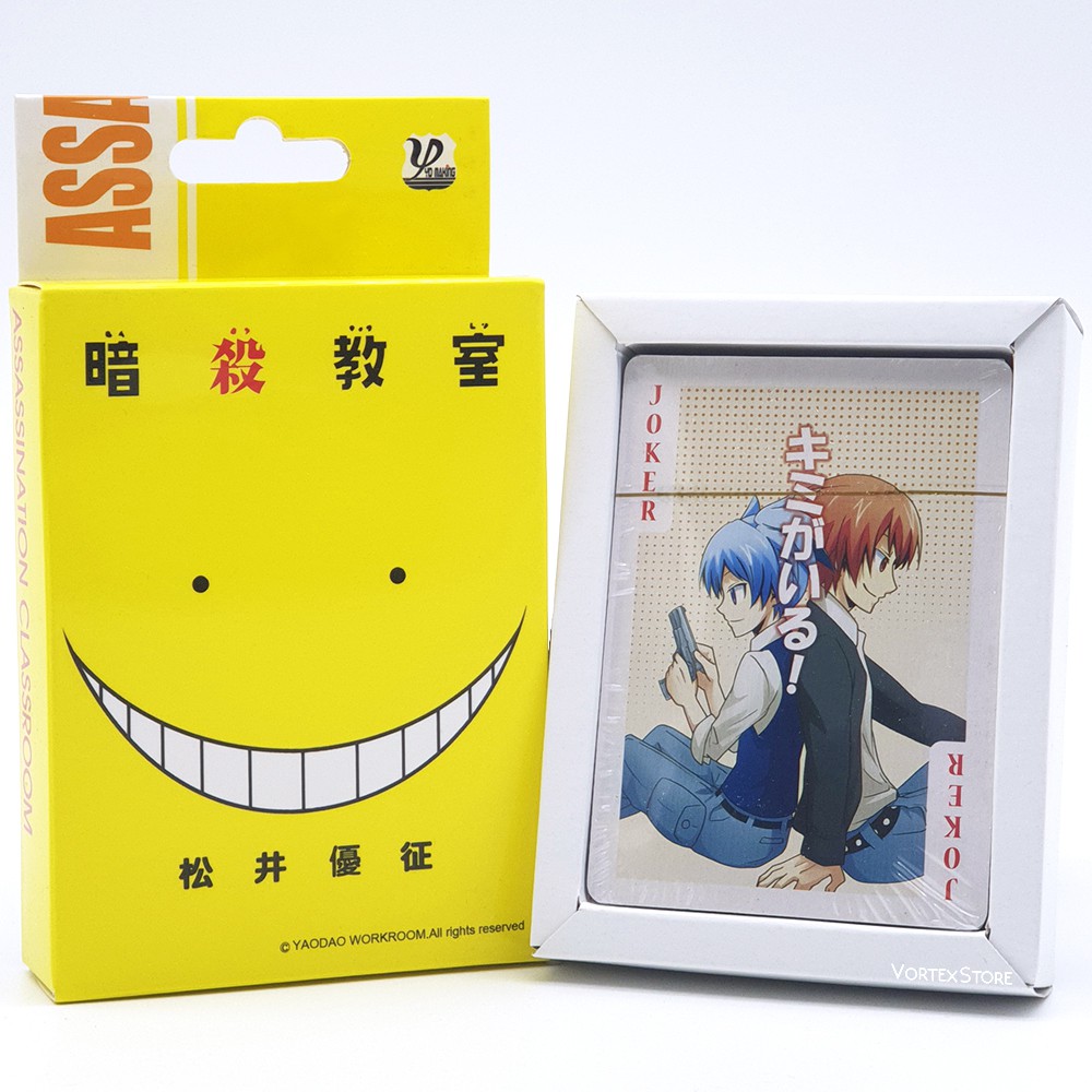 Card Games] Assassination Classroom / Ansatsu Kyōshitsu collect-able anime  poker card, birthday gift, personal gift | Shopee Malaysia