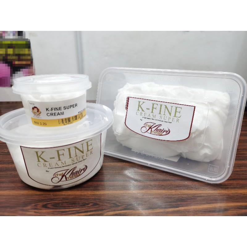 K FINE Super Cream (/250g/500g / 1kg) Pelembut Roti by Chef Khairi Mansor