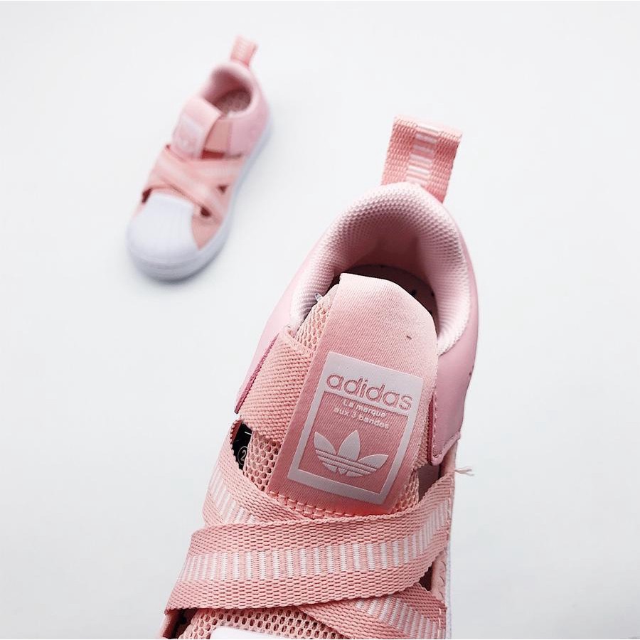 adidas superstar pink kids