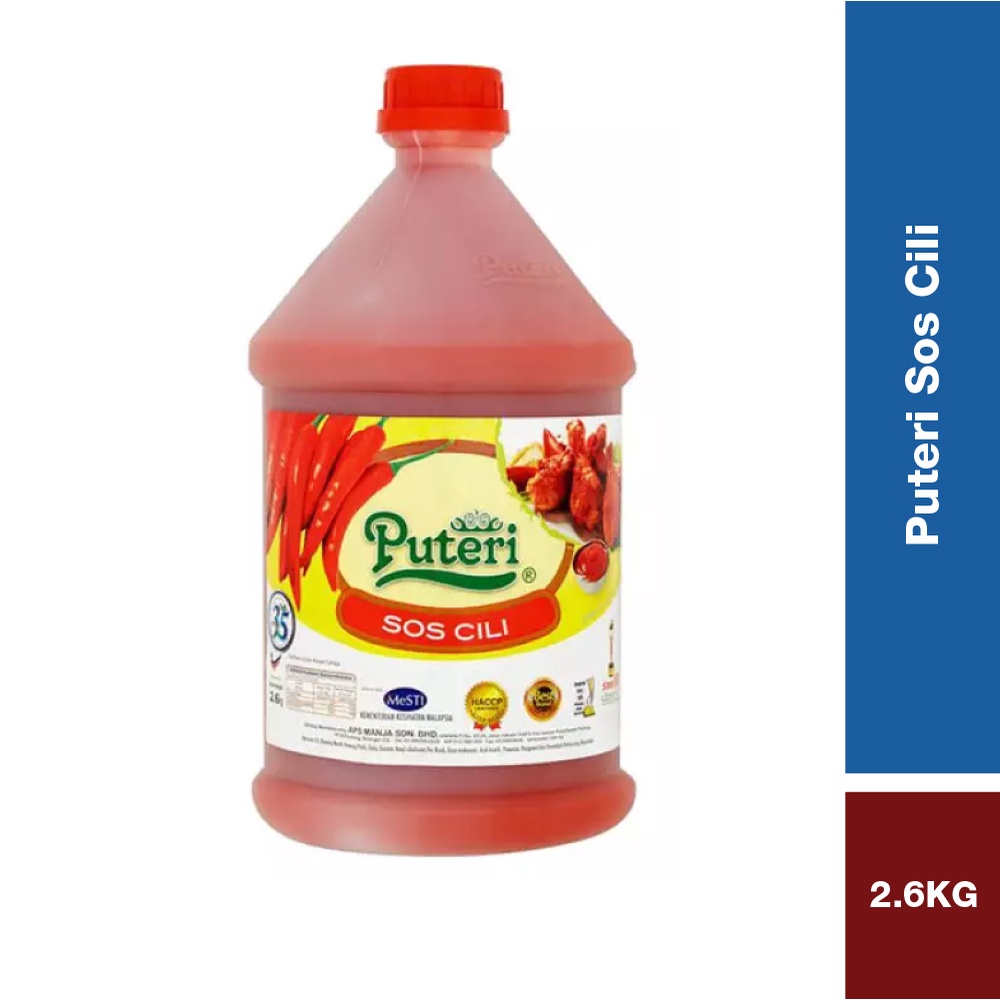 Puteri Chili Sauce / Puteri Sos Cili (2.6kg) Shopee Malaysia