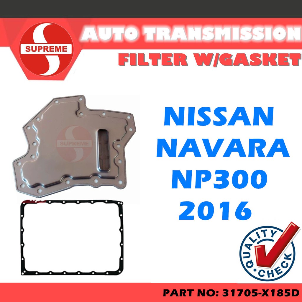Buy Nissan Auto Transmission Filter (ATF) Navara NP300 2016 (31705