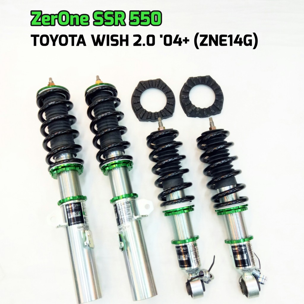 Toyota Wish Ane11 2 0 2wd 2004 Zerone Ssr550 Fully Adjustable Absorber Suspension Shopee Malaysia
