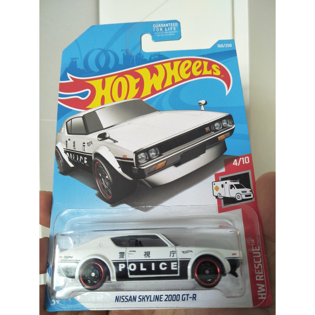 hot wheels nissan skyline police