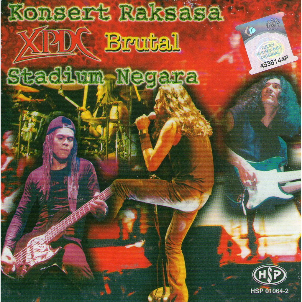 (CD-R) XPDC - KONSERT RAKSASA XPDDC BRUTAL STADIUM NEGARA (2CD)