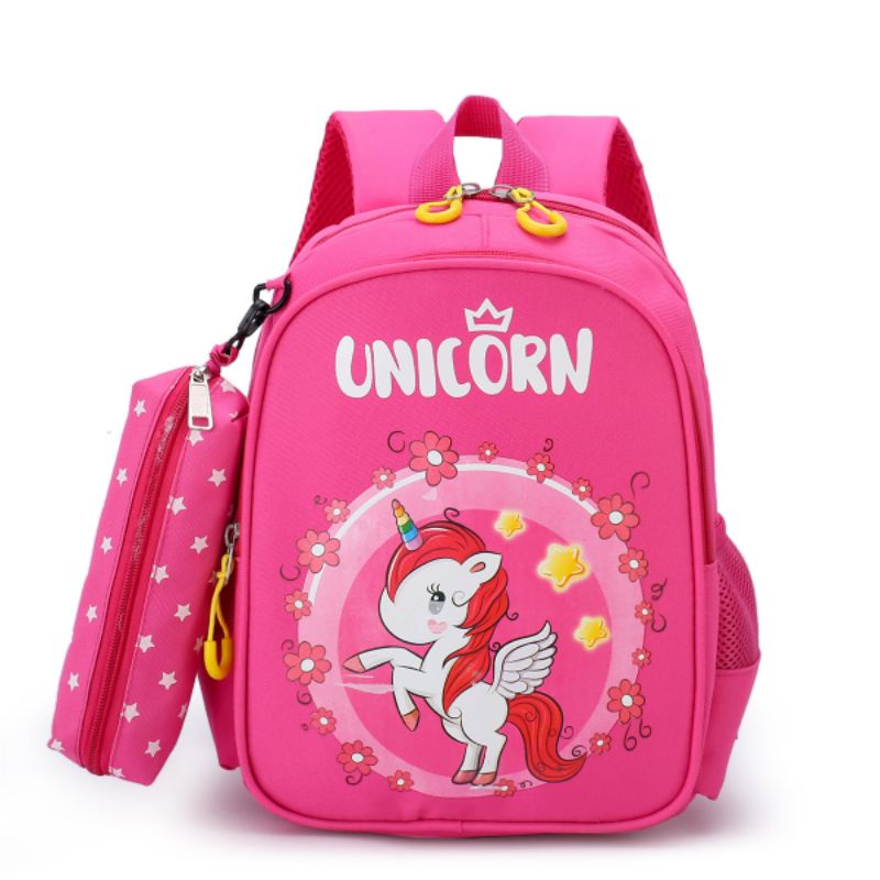 Unicorn Girl Kids Children Bag Primary School Kindergarten Cute