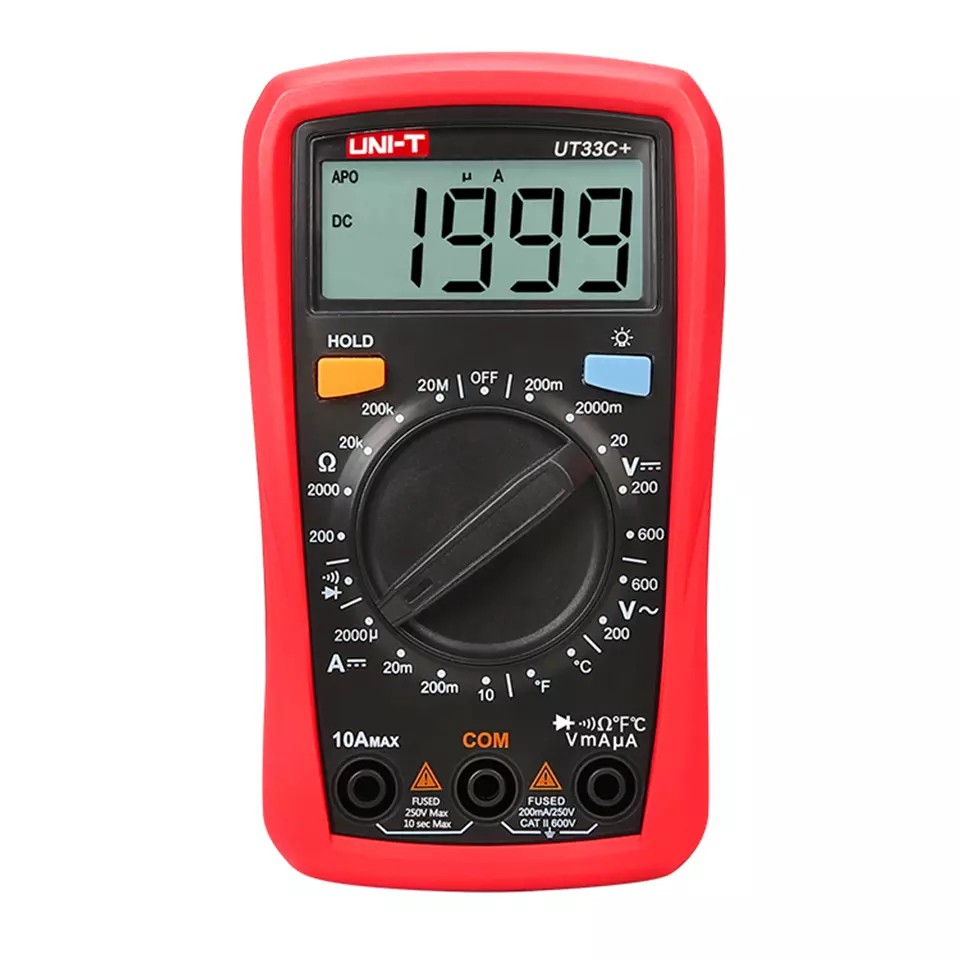 UNIT Palm Size Digital Multimeters UT33C+ Shopee Malaysia