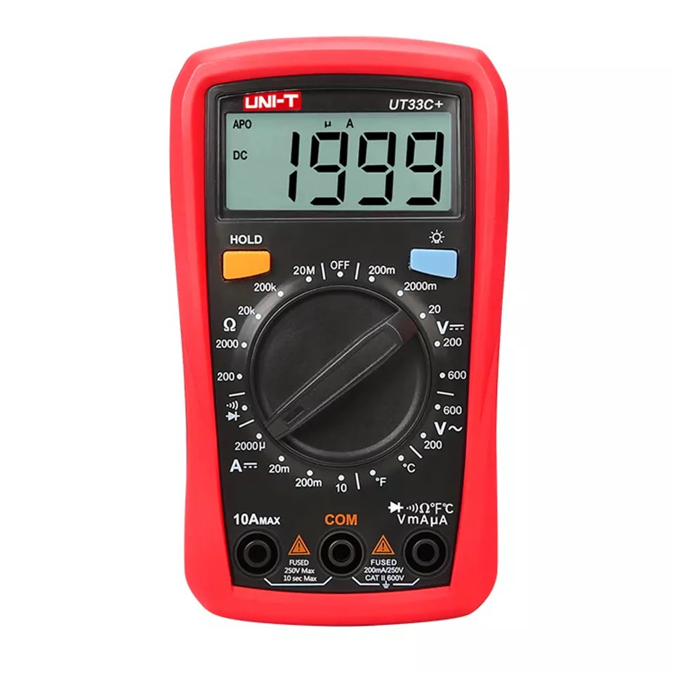 UNI-T Palm Size Digital Multimeters UT33C+ | Shopee Malaysia