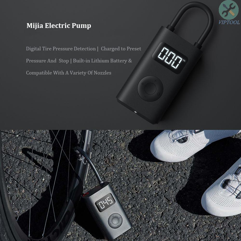 electric air pump for bicycle tires