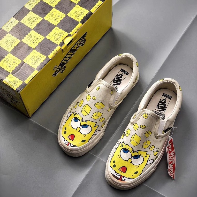 spongebob vans shoes