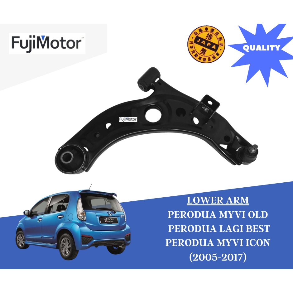 Fujimotor Lower Arm Perodua Myvi Lama Myvi Lagi Best Myvi Icon Shopee Malaysia