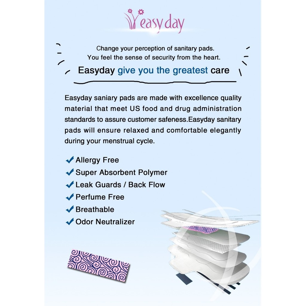 allergy free sanitary pads