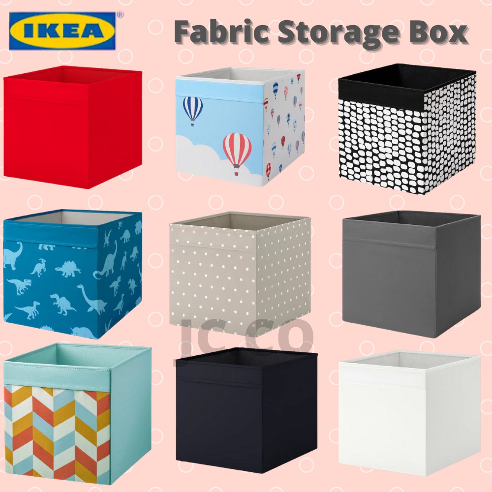 Ikea Drona Upptag Jattelik Storage Box Organizer Box Fabric Box 33x38x33 Cm Shopee Malaysia